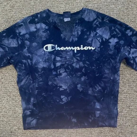 Tie dye Champion sweatshirt - Picture 1 of 2